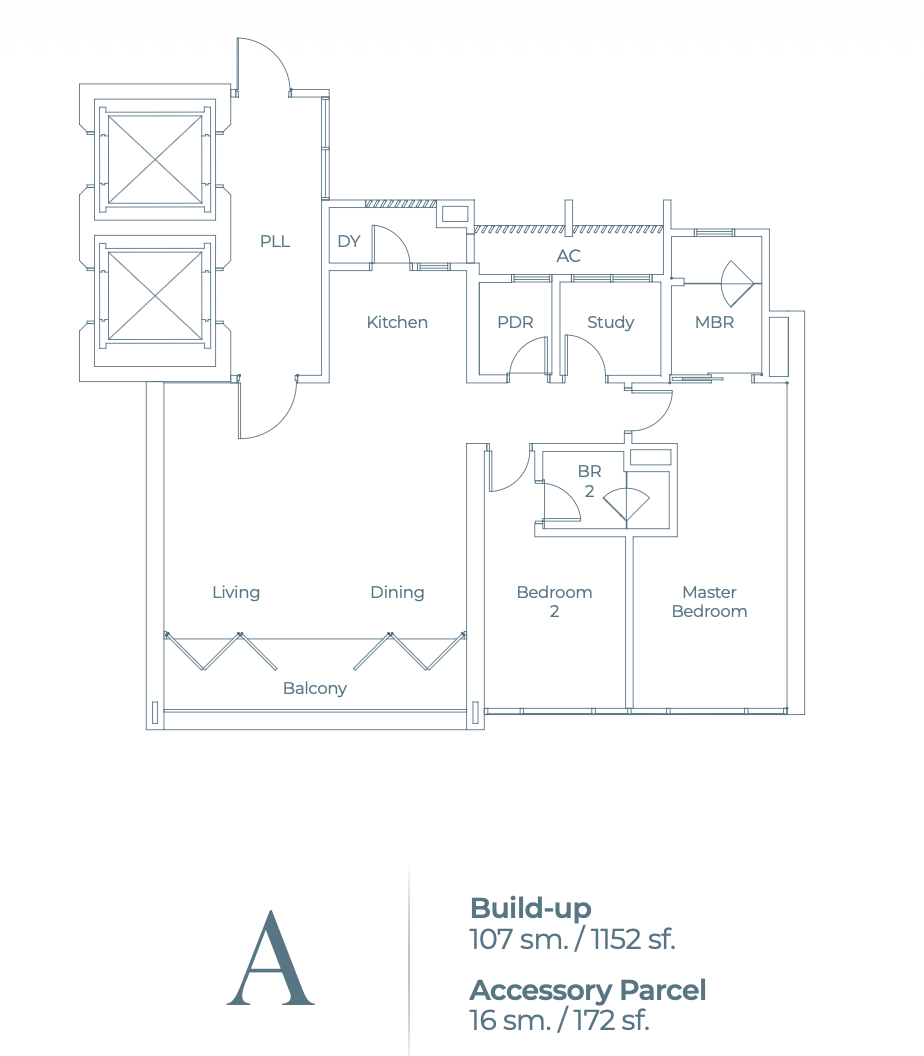 Lightwater Residences Layout Type A